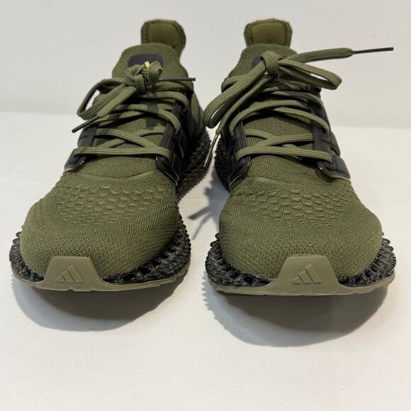 Adidas Ultra 4DFWD Focus Olive Green Black Shoes, Size 9 Men's, 10 Women's - Picture 8 of 9